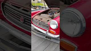 1973 #mg hasn't been registered in about 21 years and hasn't been driven in about 30