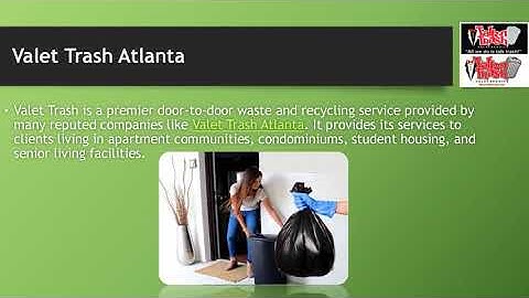 VALET TRASH SERVICES