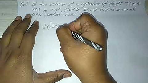 MENSURATION ICSE CLASS X 17.1 Q7