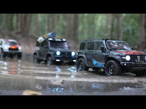 Top Team Traction Hobby Tank 300, Mercedes Brabus, Ford Raptor F-150, Dodge RAM off-road adventure