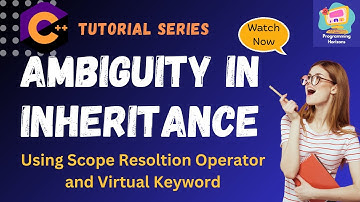 Ambiguity in C++ Inheritance Explained | Scope Resolution & Virtual Keyword