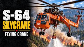 Sikorsky S-64 Skycrane | The Flying Crane That Lifts Buildings and Fights Wildfires