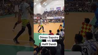 Dimas Saputra Vs Hafif Dandi volleyball volyball volitarkam volly ballvolly proliga