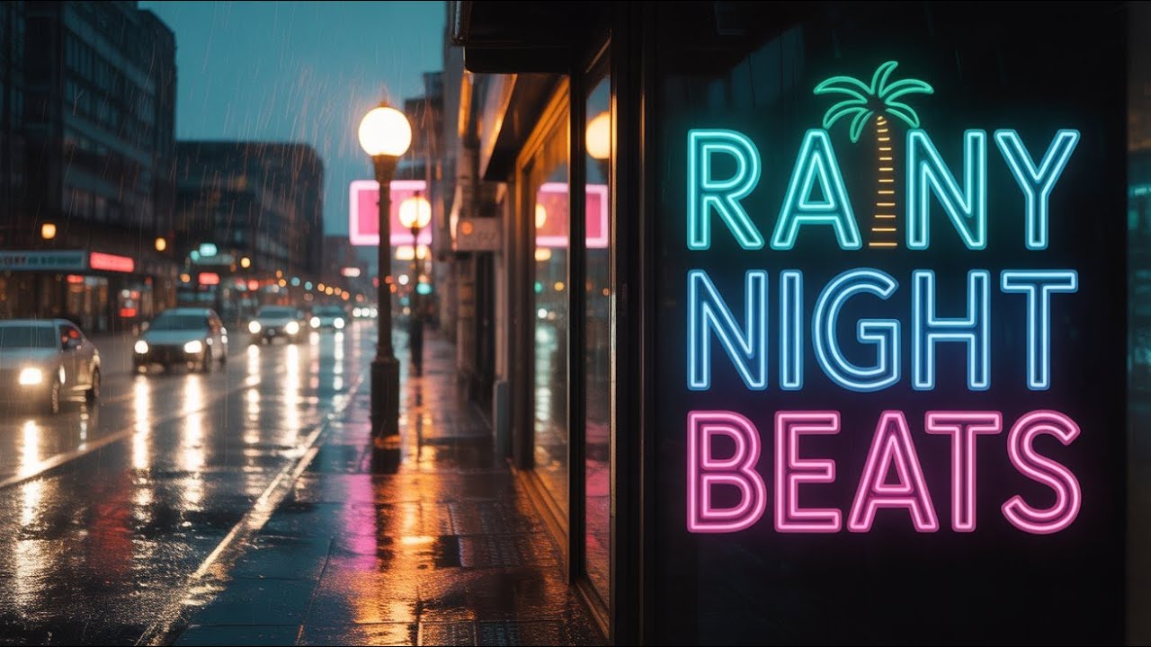 Rainy Night Afro-LoFi ☔ | Smooth Chill Beats to Relax & Unwind
