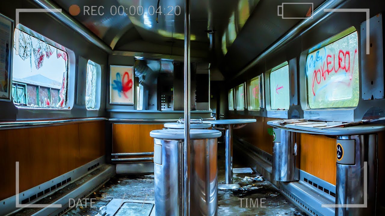 Exploring an abandoned High Speed Train - LOST EUROSTAR - Lost TGV URBEX