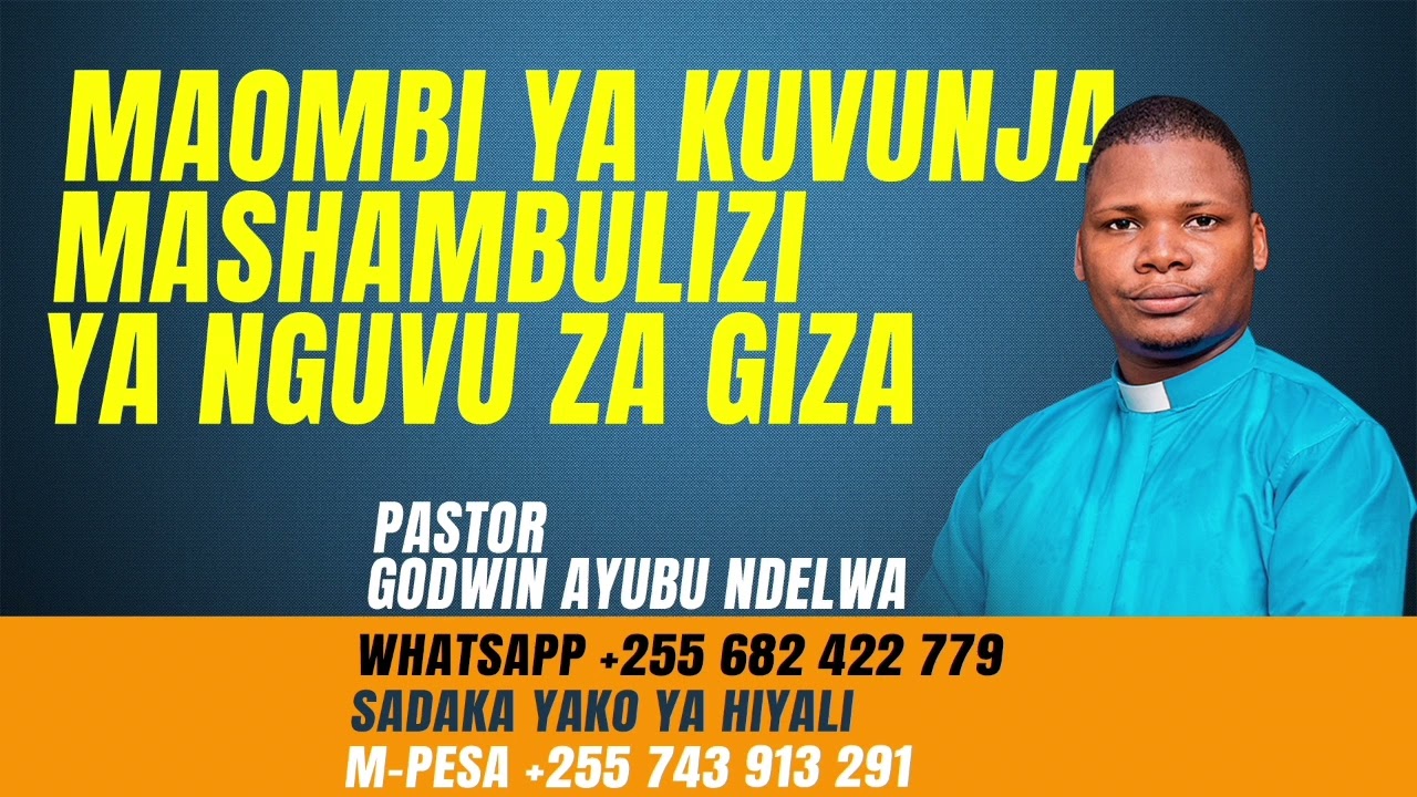 MAOMBI YA KUVUNJA MASHAMBULIZI YA NGUVU ZA GIZA | MAOMBI YA KUHARIBU NGUVU ZA GIZA / ROHO CHAFU.