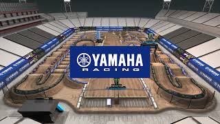 2026 SuperMotocross Rd 10 | Birmingham | Yamaha Track Map