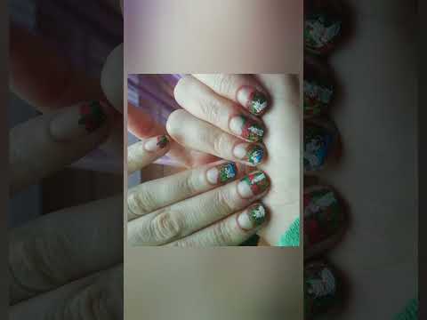 My poppy field nails.subscribe to my blog #nailart #art