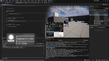 [UE5.1] C++ 액터 클래스, 로그, 블루프린트