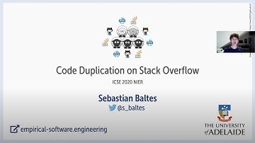 Code Duplication on Stack Overflow