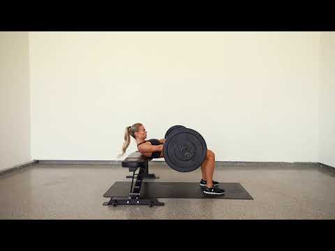 Barbell hip thrust hold