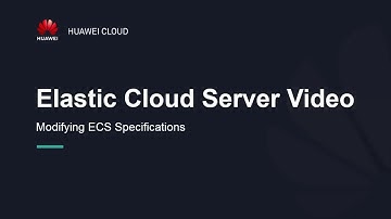 HUAWEI CLOUD Elastic Cloud Server (ECS): Modifying ECS Specifications
