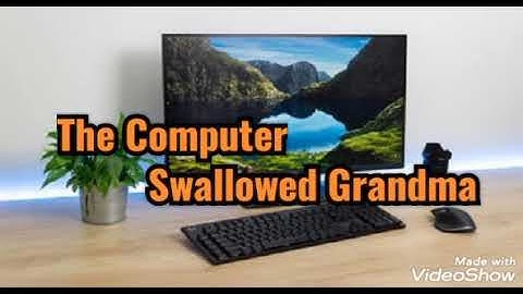 7 STD - POEM (UNIT - 1) The Computer Swallowed Grandma