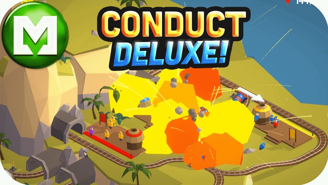 Conduct Deluxe! I can't put this Train Puzzle Arcade Game Down!!