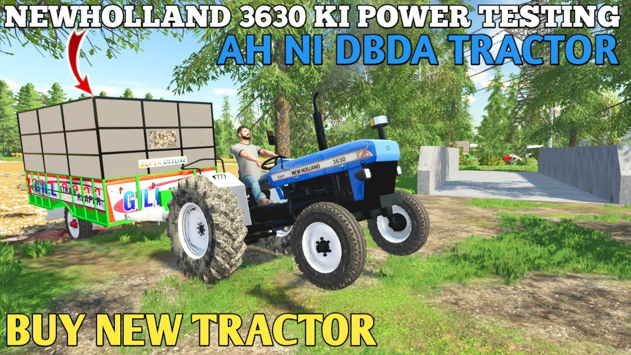 farming simulator 22 Indian mod challenge Hindi new holland 3630 buy kr lea Power testing