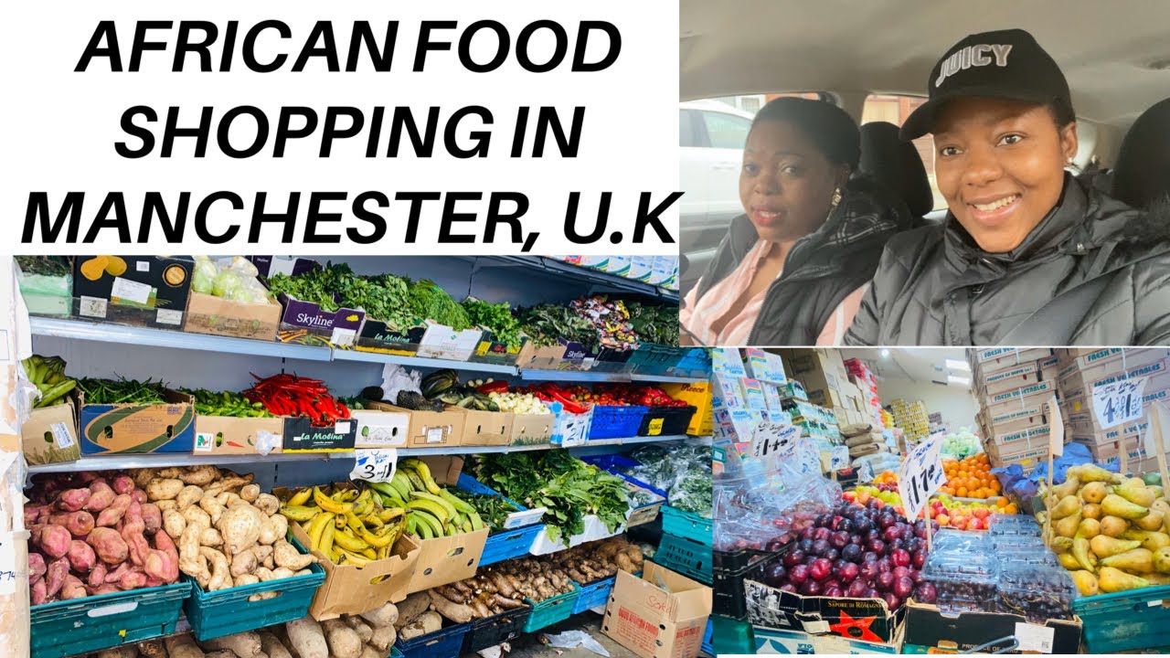AFRICAN/CAMEROONIAN FOOD SHOPPING IN MANCHESTER, U.K. SIMPLY JOECY
