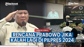 TEGAS Prabowo Janji Akan Pensiun Jika Tak Jadi Presiden di 2024