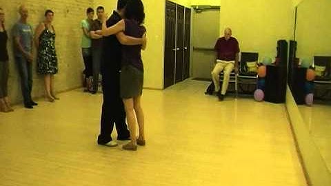 Argentine Tango Lesson - Change of Direction - Rocksteps Video 2