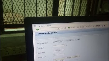 How to make cheque request from SO to HO in CSI Sap Module