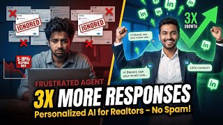 3x More LinkedIn Responses for Real Estate Agents – AI Personalization Without Spamming!