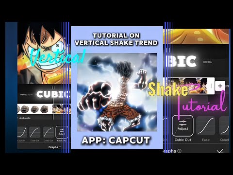 Anime - Vertical Shake Tutorial 🔥 || CapCut Simple Tutorial || #trustonallah 