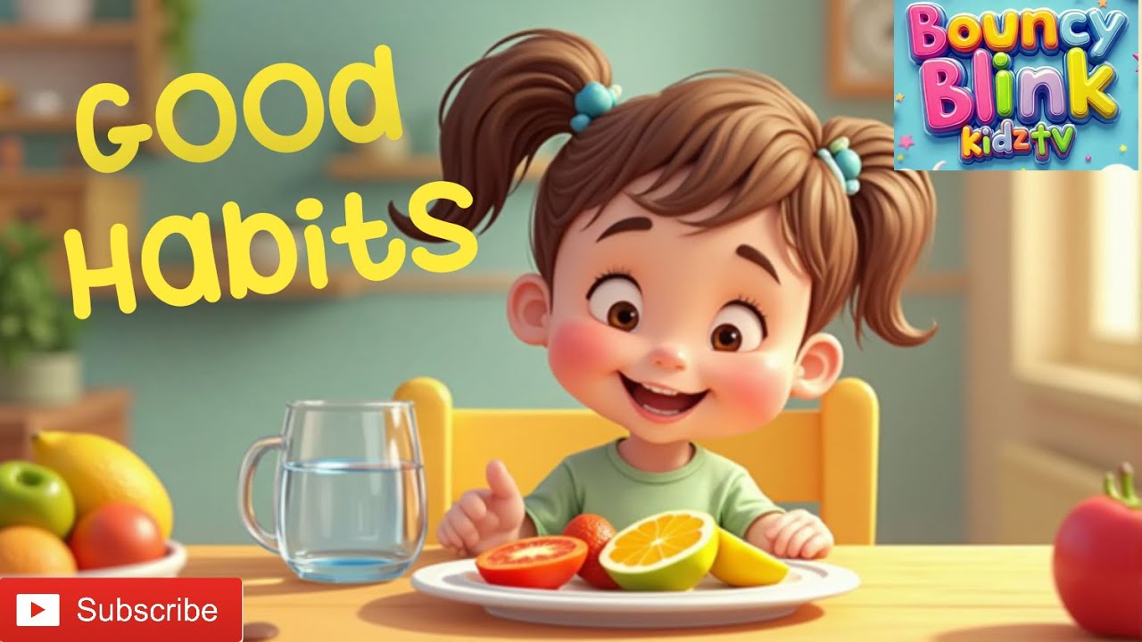Good habits for kids | Good habits | Healthy habits | Bouncy Blink Kidz TV 