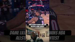 Dame Lilliard returns wins NBA Allstar contest #nba #basketball #highlights #sports #shorts