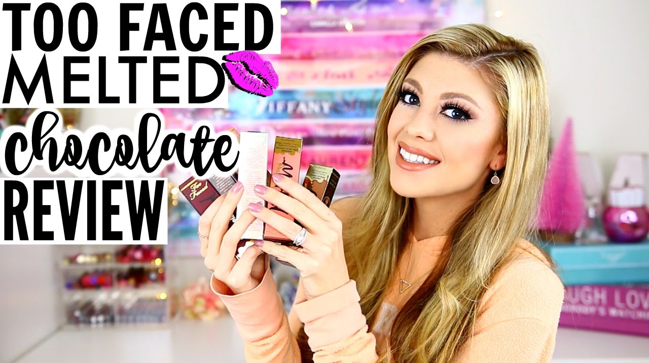 NEW TOO FACED MELTED CHOCOLATE LIQUIFIED LIPSTICKS | REVIEW & SWATCHES