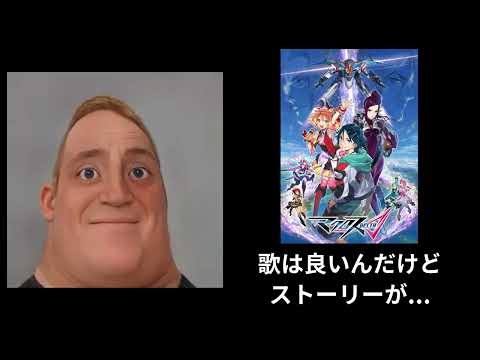 Mr.インクレディブルと見るマクロスシリーズ