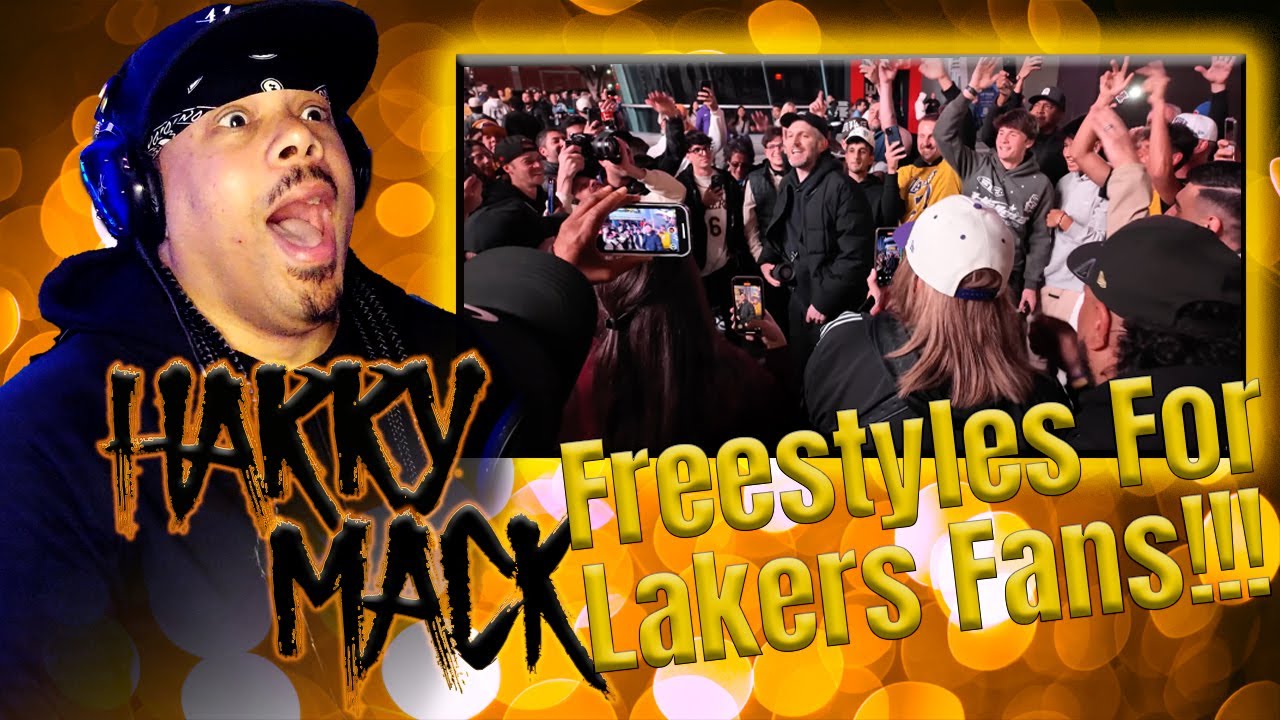 Harry Mack | FREESTYLES FOR LAKERS FANS!!! | Rapper REACTION