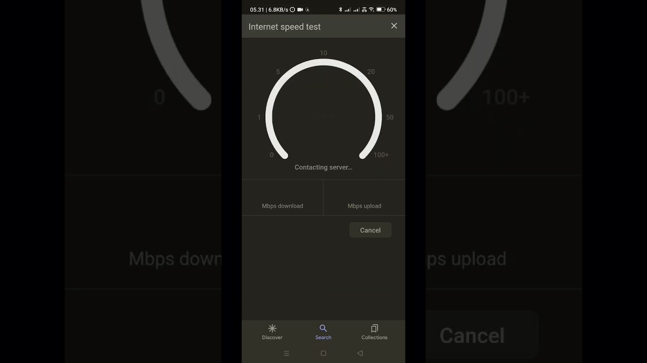 🔥check Internet speed