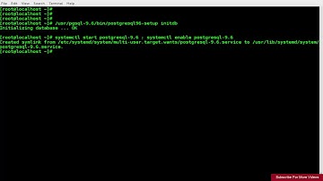 How to Install PostgreSQL 9.6 on CentOS 7
