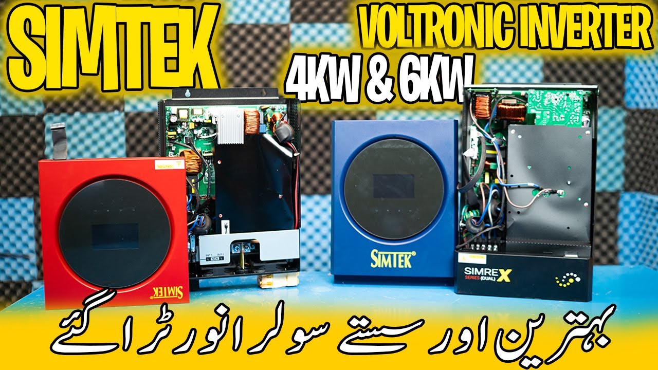 Simtak Inverter SIMTEK Voltronic Solar Inverter In Pakistan | SIMTEK 6KW | SIMTEK 4KW ...