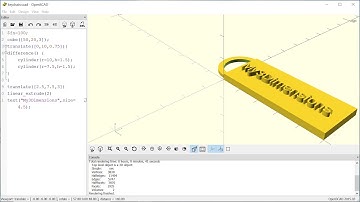 OpenSCAD Tutorial Part 3| 3d Designing