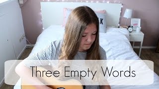 Three Empty Words - Shawn Mendes Cover