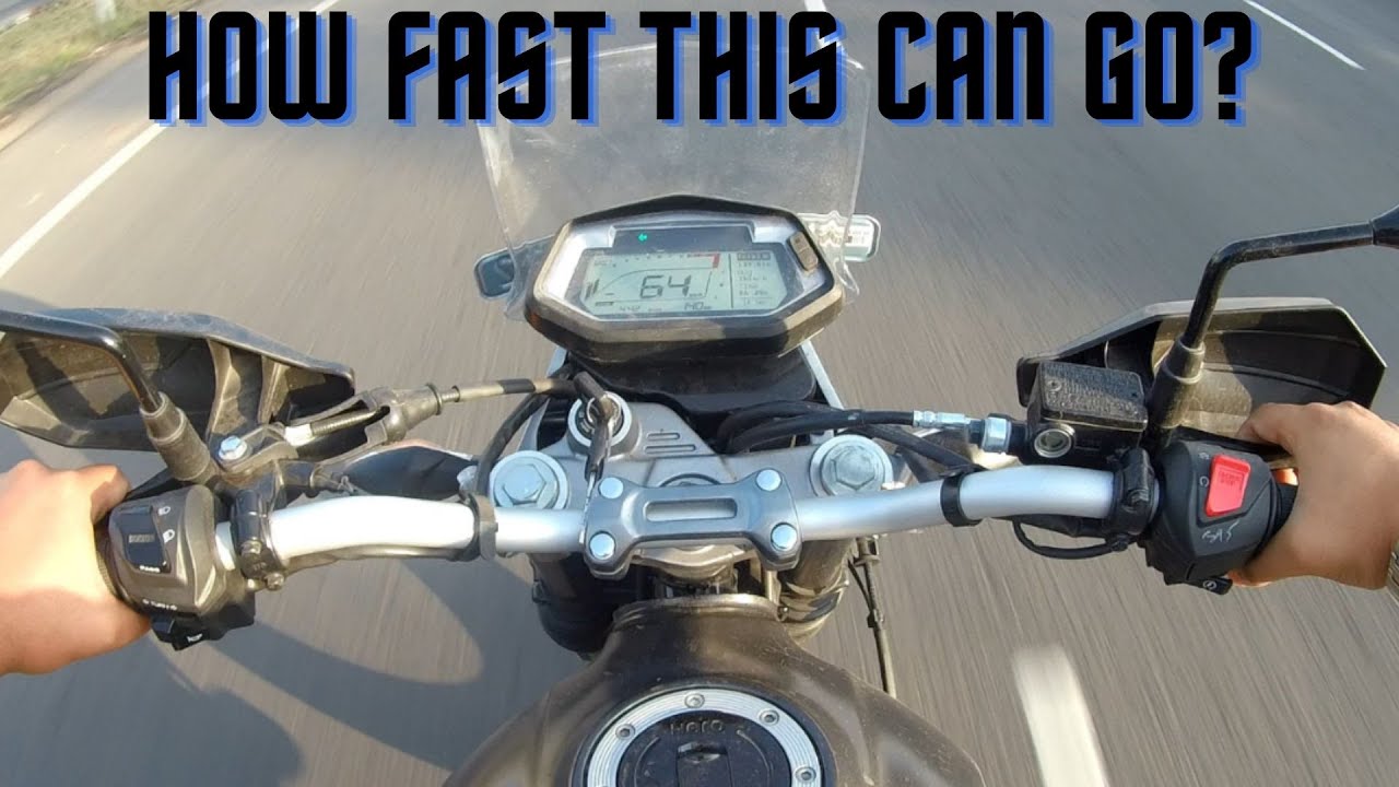 Hero Xpulse 200 FI Top Speed With Pillion Rider