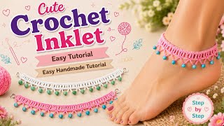 🔥 Trending Beaded Crochet Anklet (Payal) | Latest Easy Design