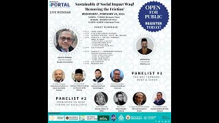 Sustainable & Social Impact Waqf LIVE Webinar @24th February 2021