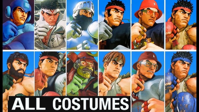 SFV:CE 👗 Cammy all official costumes 👗 