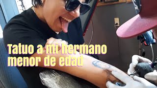 Tatuó A Mi Hermano Menor De Edad
