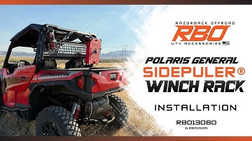 How to Install the Razorback™ Offroad Sidepuller® Winch Rack & Headache Rack for Polaris General