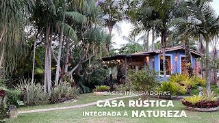 JARDIM NATURALISTA TOTALMENTE INTEGRADO À CASA COM LAGO, SPA, ESPAÇO PRA RECEBER AMIGOS E ANIMAIS