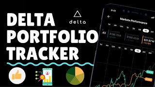 Best Crypto Portfolio Tracker App For Android and iOS : Delta App Tutorial screenshot 2