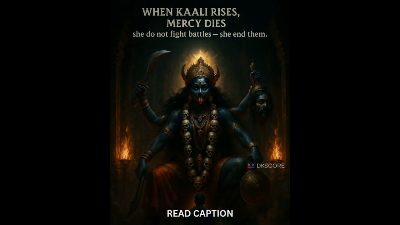 Awaken the Power Within When Maa Kali rises mercy fades|divine justice  