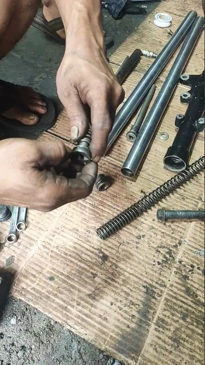 cara mengatasi shock depan bunyi jedag jedug