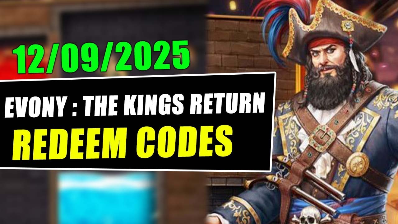 EVONY CODES 2025 ✅ GIFT CODES EVONY: THE KINGS RETURN