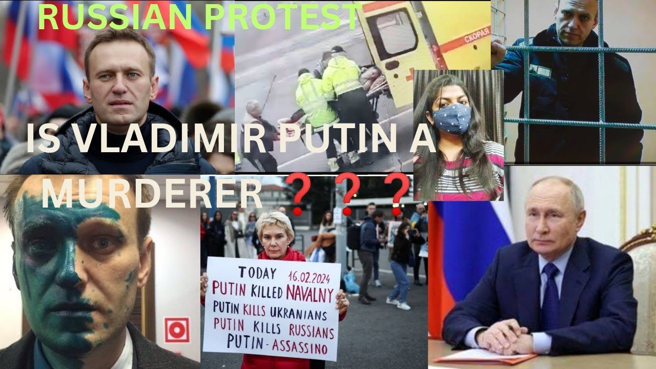 Putin a Murderer-Facts behind Russian People Protest |Alexei Navalny death case |case shook Russia