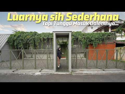 Rumah 1 Lantai Luar Sederhana Dalem Istimewa! InspiArsi: PSA Studio