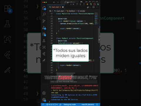 🎮 Flutter Flame - DrawCircle con Canvas mediante clase FlameGame y el PositionComponent #11