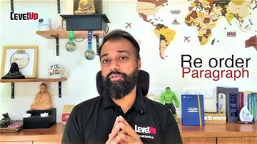 PTE Reorder Paragraph Tips & Tricks ગુજરાતીમાં શીખો | LevelUp Edu PTE | Vishal Modi